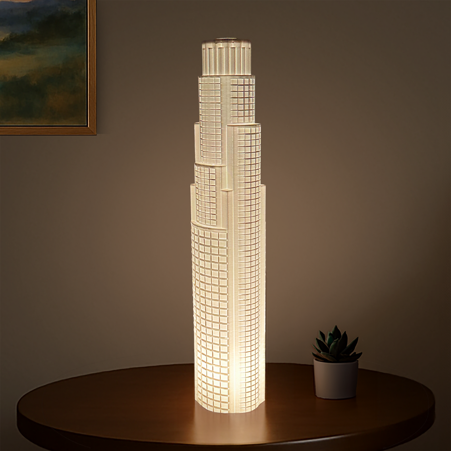 US Bank Tower Lamp